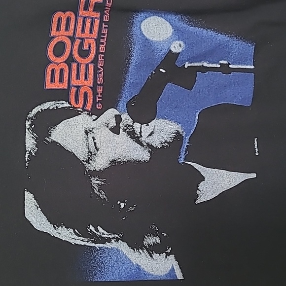 Vintage '86 Bob Seger and The Silver Bullet Band T - Picture 5 of 9